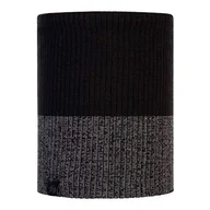 Czapki damskie - Buff Komin Zimowy Knitted & Fleece Neckwarmer Dima BLACK 120830.999.10.00 - miniaturka - grafika 1