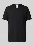 Koszulki męskie - T-shirt z wyhaftowanym logo - miniaturka - grafika 1