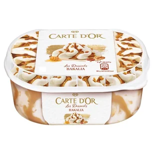 Carte D'Or - Lody waniliowe z sosem miodowym i bakaliami - Lody i desery lodowe - miniaturka - grafika 1
