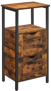 Szafka industrialna łazienkowa słupek z 2 szufladami H4-K16 - Szafki łazienkowe Szafka industrialna łazienkowa słupek z 2 szufladami H4-K16 - Szafki łazienkowe - miniaturka - grafika 1