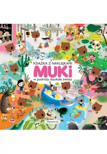 Muki w podróży dookoła świata Książka z naklejkami - Felietony i reportaże - miniaturka - grafika 3