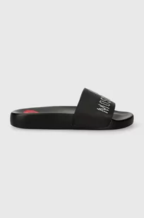 Love Moschino klapki damskie kolor czarny JA28122G1II13000 - Klapki i japonki damskie - miniaturka - grafika 1