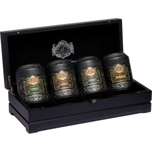 Ekspozytor WOODEN PRESENTER - Handcrafted World Teas 4 in1 - 200 g - Herbata - miniaturka - grafika 1