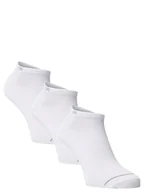 Skarpetki męskie - Calvin Klein Męskie skarpety do obuwia sportowego pakowane po 3 szt. Mężczyźni Bawełna biały jednolity, ONE SIZE - miniaturka - grafika 1