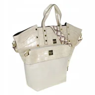 Torebki damskie - Torebka Damska EGO Skóra Naturalna Pojemna Koszyk Na Ramię Torebki Zestaw - miniaturka - grafika 1