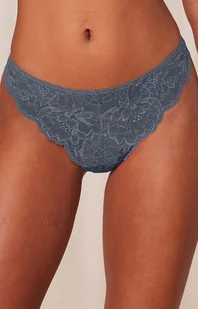 Triumph figi brazylijskie Amourette Charm Highleg 10218296-00XX, Kolor brudny niebieski, Rozmiar 36, Triumph - Intymna - Majtki damskie - miniaturka - grafika 1