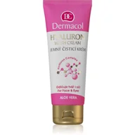 Żele do mycia twarzy - Dermacol Hyaluron Wash Cream 100ml W Żel do mycia twarzy do skóry suchej 61885 - miniaturka - grafika 1