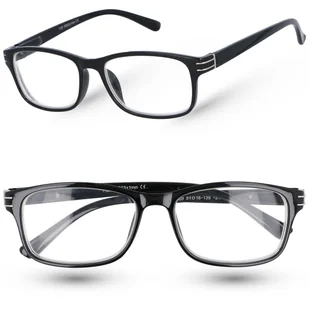 Okulary korekcyjne ZOOM-VISION BLACK +1,50 - Okulary korekcyjne, oprawki, szkła - miniaturka - grafika 1