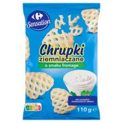 Chrupki - Carrefour Sensation Chrupki ziemniaczane o smaku fromage 110 g - miniaturka - grafika 1