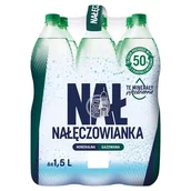 Woda - Nałęczowianka Woda mineralna mocniejszy gaz 1,5 l x 6 sztuk - miniaturka - grafika 1