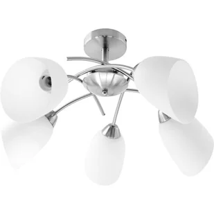 ActiveJet Plafon AJE-NIKITA 5P E27 5x40W Nikiel - Lampy sufitowe - miniaturka - grafika 1