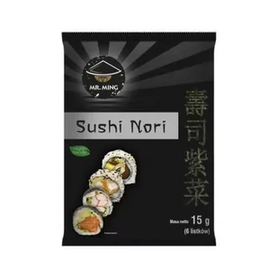 Algi Sushi Nori 15g  6 listków Mr.Ming - Zestawy do sushi - miniaturka - grafika 1