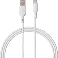 Kable USB - Kabel USB - USB Typ-C QUALO Qualo Recycling QRC-AC-00 1.5 m Biały - miniaturka - grafika 1