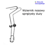 Akcesoria medyczne - Wziernik nosowy sprężysty duży 08-283 Metech - miniaturka - grafika 1