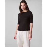 Bluzki damskie - Calvin Klein Bluzka Slim Fit - miniaturka - grafika 1