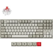 Klawiatury - KEYCHRON C1 Pro 8K QMK Wired Custom Mechanical Super Red Switch C1PX-M1 - miniaturka - grafika 1