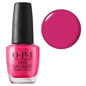 Lakiery hybrydowe - OPI Nail Lacquer, klasyczny lakier do paznokci, Pink Flamenco NLE44, różowy, 15ml - miniaturka - grafika 1
