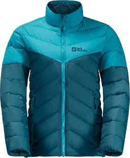 Jack Wolfskin Kurtka damska Tundra Down Jkt W blue coral r. L 1206652_4133 - Kurtki i kamizelki sportowe damskie - miniaturka - grafika 1
