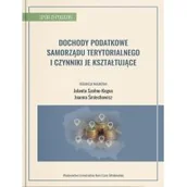 Ekonomia - Dochody podatkowe samorządu terytorialnego i czynniki je kształtujące red Szołno-Koguc Jolanta Śmiechowicz Joanna - miniaturka - grafika 1
