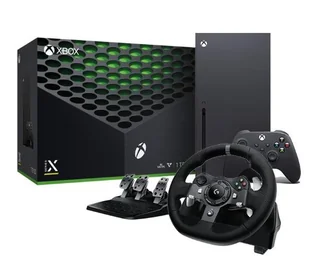Xbox Series X 1TB z napędem + Kierownica Logitech G920 - Konsole Xbox - miniaturka - grafika 1
