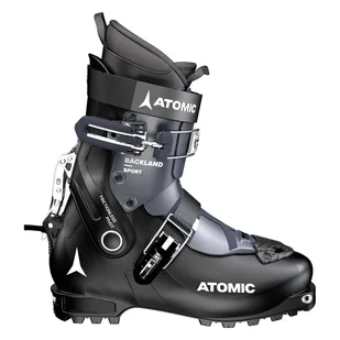 Męskie Buty ATOMIC BACKLAND SPORT BLACK/DARK BLUE AE5025940 – Czarny - Buty narciarskie - miniaturka - grafika 1