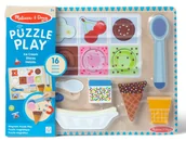 Puzzle - Drewniane puzzle magnetyczne lody 31006 Melissa&Doug - miniaturka - grafika 1