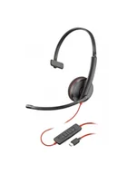 Słuchawki - Poly Blackwire 3210 USB-C + USB-C/A Bulk 8X2J8A6 - miniaturka - grafika 1