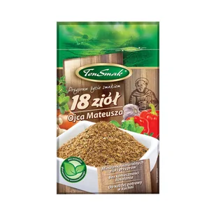 Ten Smak Przyprawa 18 ziół Ojca Mateusza 20 g - Przyprawy i zioła sypkie - miniaturka - grafika 2
