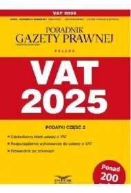 VAT 2025 Podatki Przewodnik po zmianach 2/2025 - Prawo - miniaturka - grafika 1