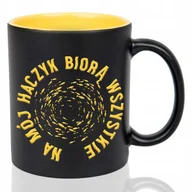 Kubki - Kubek Grawer ŻÓŁTY PREZENT DLA WĘDKARZA Na mój haczyk biorą wszystkie wz - miniaturka - grafika 1