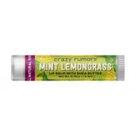Balsamy do ust - Crazy Rumors Naturalny balsam do ust Mint Lemongrass 4.4ml - miniaturka - grafika 1