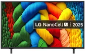Telewizory - LG 50NANO80A6B NanoCell 50'' 4K Ultra HD WebOS 25 - miniaturka - grafika 1