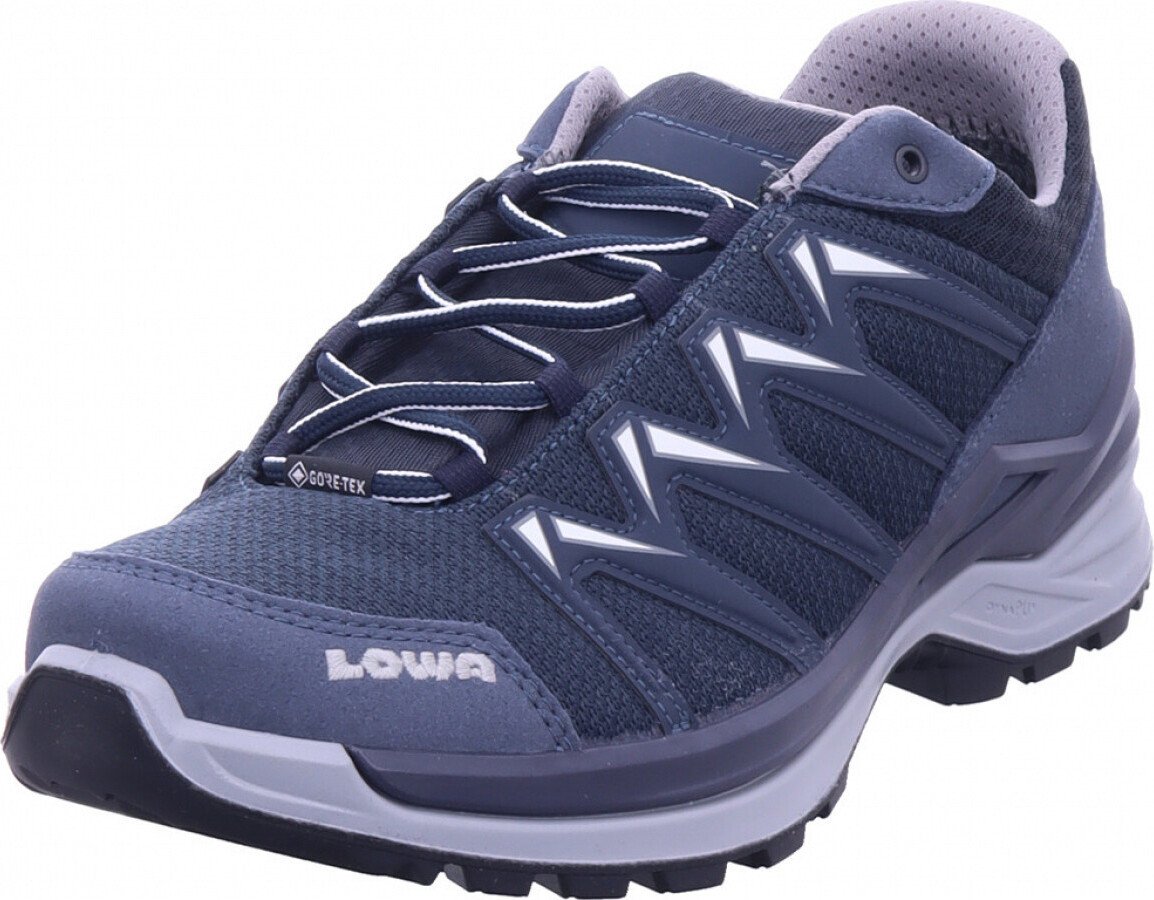 Męskie buty turystyczne Lowa innox pro gtx lo w kolorze niebieskim, rozmiar 9