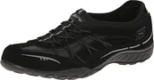 Trampki damskie - skechers Breathe-Easy - City Lights damskie trampki, Czarny Blk, 39.5 EU - miniaturka - grafika 1