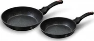Zestawy garnków i patelni - Patelnia Berlinger Haus ZESTAW 2 PATELNI GRANITOWYCH 22/26cm BERLINGER HAUS BLACK ROSE BH-1644NF BH-1644NF - BH-1644NF - miniaturka - grafika 1