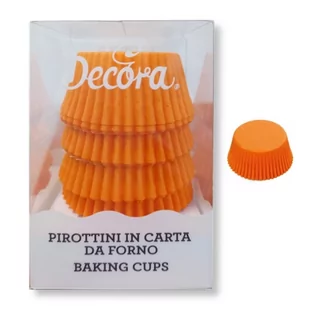 Papilotka muffiny śr.50 h 32 pomarańczowa 75szt - Opakowania gastronomiczne - miniaturka - grafika 1