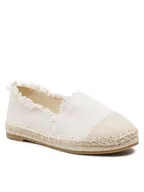 Espadryle damskie - Jenny Fairy Espadryle WSS990-196 Beżowy - miniaturka - grafika 1