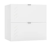 Szafki łazienkowe - Wisząca szafka łazienkowa z szufladami 60 cm H7-Z53 - miniaturka - grafika 1