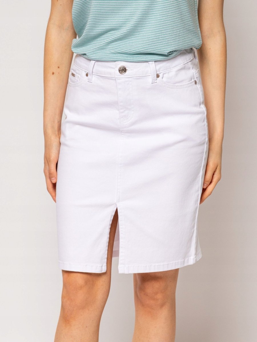 HEAVY TOOLS SPÓDNICA JEANSOWA NOMTI WHITE L