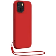 Etui i futerały do telefonów - BIGBEN Etui do iPhone 13 CZERWONY - miniaturka - grafika 1