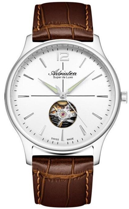 Zegarek męski Adriatica A8339.5253AO brązowy