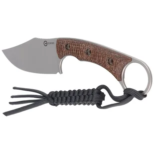 Nóż Civivi Midwatch Brown Burlap Micarta, Silver Bead Blasted N690 (C20059B-2) - Noże - miniaturka - grafika 2