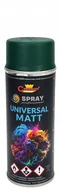 Chemia warsztatowa - Farba Lakier Spray 400ml RAL6005 Zielony Mech Mat - miniaturka - grafika 1