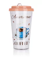 Kubki termiczne - Kubek termiczny AMBITION Podwójne Ścianki Coffe 500Ml Americano Coffe - miniaturka - grafika 1