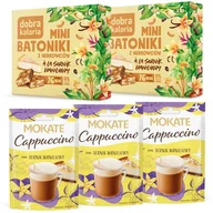 Zestawy upominkowe - Zestaw Kawa Cappuccino Mokate Batoniki Dobra Kaloria Sernik Waniliowy - miniaturka - grafika 1