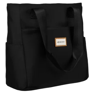Minimalistyczna pojemna torebka shopper na ramię - Rovicky - Torebki damskie - miniaturka - grafika 1