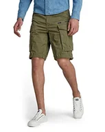 Spodenki damskie - G-Star Raw Mężczyźni Rovic Zip Relaxed 1/2 Szorty, Zielony (Sage D08566-5126-724), 32W - miniaturka - grafika 1