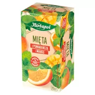 Herbata - Herbapol - Mięta z pomarańczą i mango herbata ziołowo owocowa - miniaturka - grafika 1