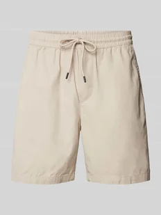 Szorty z dzianiny dresowej z bocznymi, wpuszczanymi kieszeniami model ‘LINUS’ - Spodnie sportowe męskie - miniaturka - grafika 1