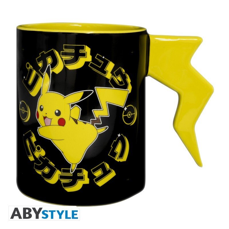 Kubek ceramiczny Pokemon 3D - Pikachu Lights (460 ml)